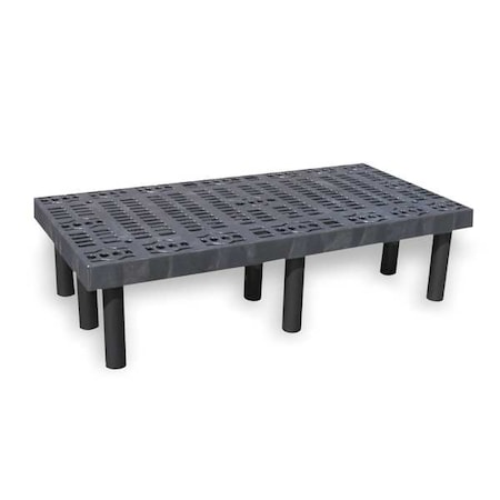 Dunnage Rack, 700 lb., HDPE, 48 W x 24 D MPN:D4824