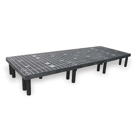Dunnage Rack, 2000 lb., HDPE, 96 W x 36 D MPN:D9636