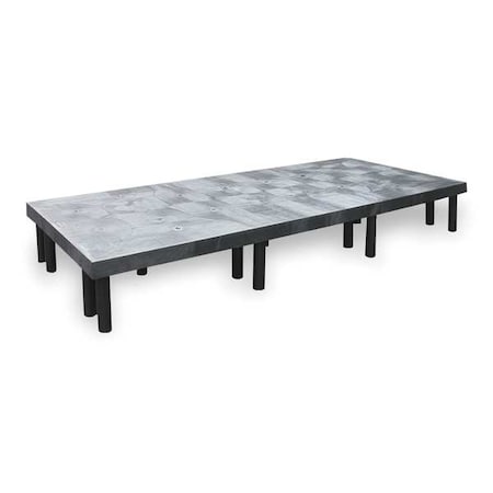 Dunnage Rack, 2700 lb., HDPE, 96 W x 36 D MPN:DT9636
