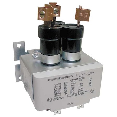 Mercury Contactor, 3PST, 60A, 120VAC MPN:M60AAA-120VAC