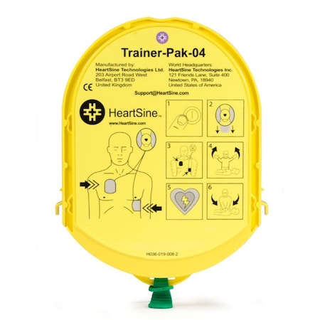 HeartSine samaritan PAD Trainer Pad-Pak w/Winding Reel MPN:11516-000017