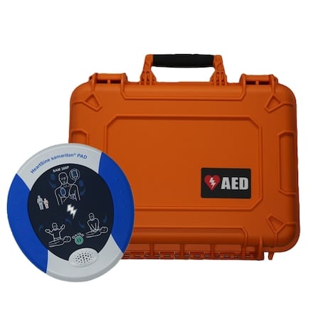 HeartSine samaritan 360P Fully Auto w/Rugged Case and Medical Oversight Package MPN:HS003F-SP-MD