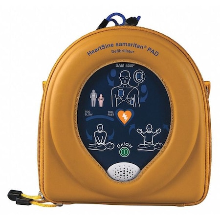 HeartSine samaritan 450P Semi-Auto AED w/Medical Oversight Package MPN:HS02X-MD