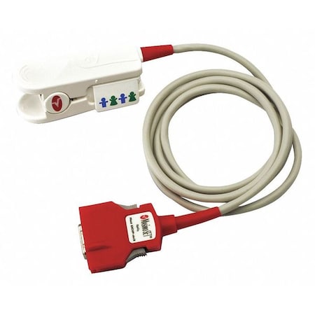 LIFEPAK 15 Masimo SET Rainbow DCP-DC9, Reusable Pediatric Sensor (8ft) MPN:11171-000033