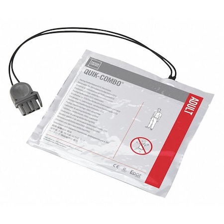 LIFEPAK Electrode QUIK-COMBO with REDI-PAK Preconnect MPN:11996-000017