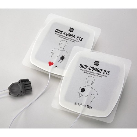 LIFEPAK Electrode EDGE QUIK-COMBO Radiotransparent MPN:11996-000090