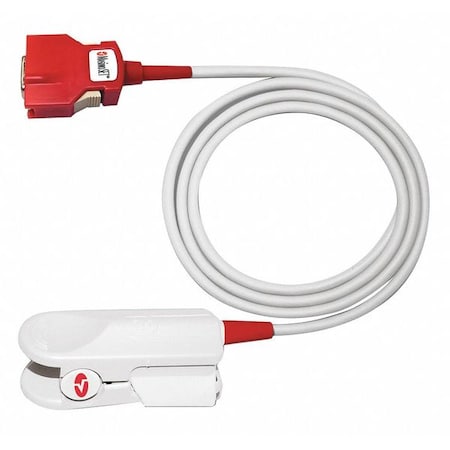 LIFEPAK 15 Masimo SET Adult Reusable Direct Connect Sensor 12ft MPN:11996-000332
