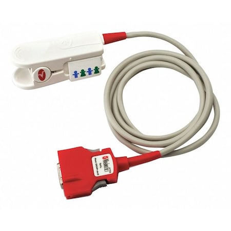 LIFEPAK 15 Masimo SET Pediatric Reusable Direct Connect Sensor 3ft MPN:11996-000333
