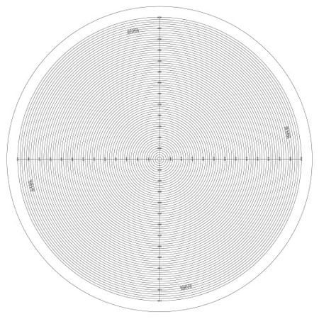 Optical Comparator 360 deg.ree Radius Ch MPN:OC-6