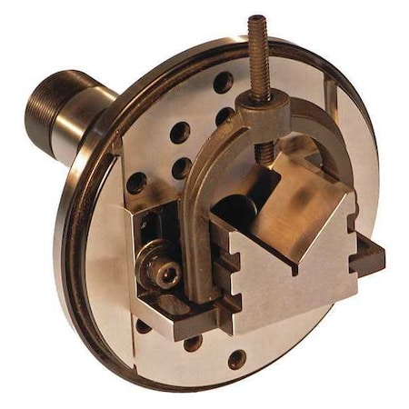 Faceplate and V-Block, 4-7/8 In H. MPN:CM-5C-FVB