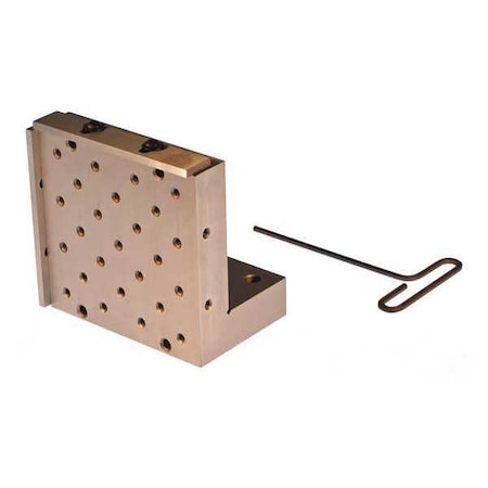 Angle Plate, 4 in. D, 6 in. H, Ground MPN:AP-664-S1