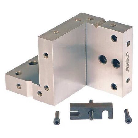 Angle Plate, 6 in. D, 4 in. H, Ground MPN:CAP-46