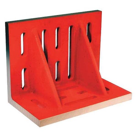 Webbed Angle Plate, 9inD, 12inH, Machined MPN:GAW-161209