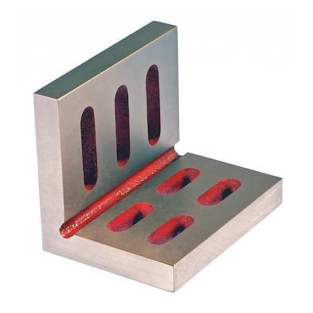 Angle Plate, 4-1/2 in. D, 5 in. H, Machined MPN:SAO-060504