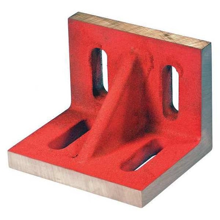 Webbed Angle Plate, 6inD, 8inH, Machined MPN:SAW-100806