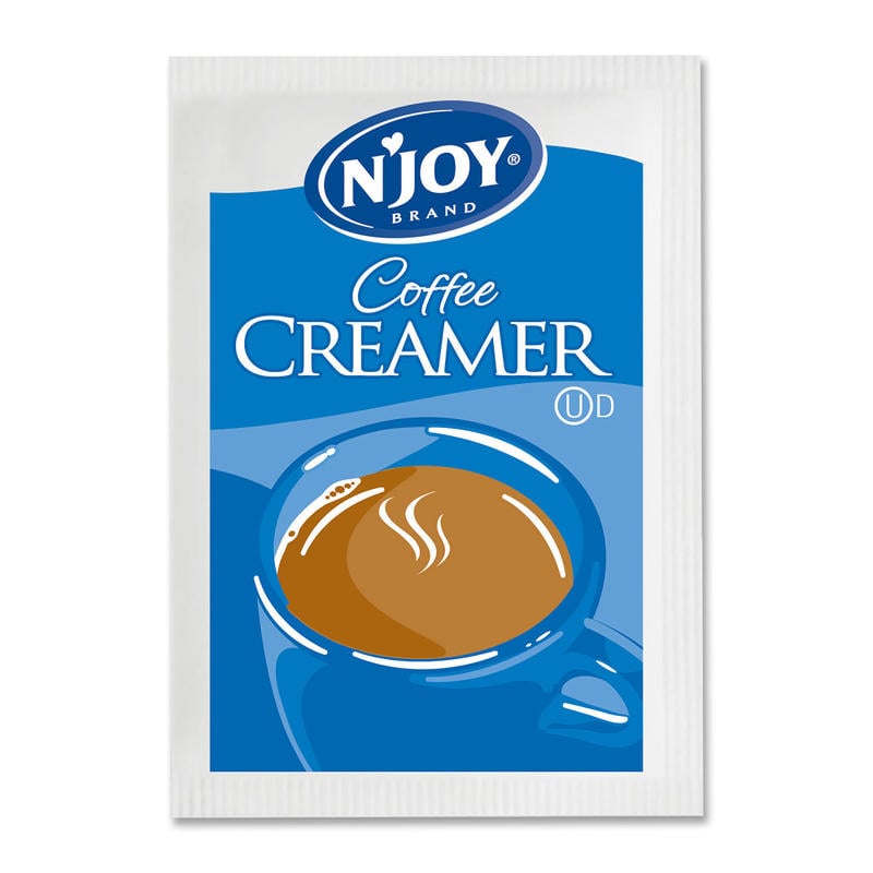 nJOY Sugar Foods Nondairy Powdered Creamer, Box Of 1,000 (Min Order Qty 2) MPN:92406