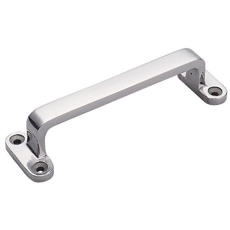 Pull Handle, 5-3/16 In. H, Polished, Unthr. Through Holes MPN:FT-150