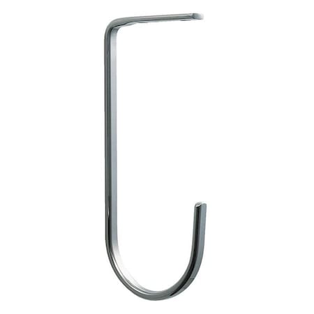 Hook, Silver, Stainless Steel, 3 9/32 in D MPN:JFT-180