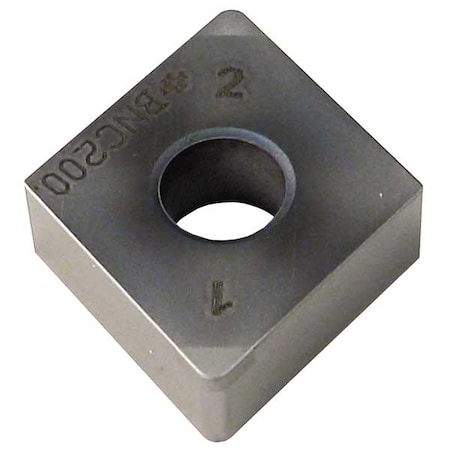 Diamond Turning Insert, Diamond, 4, CNGA, 3, CBN MPN:2NCCNGA433-BNC200