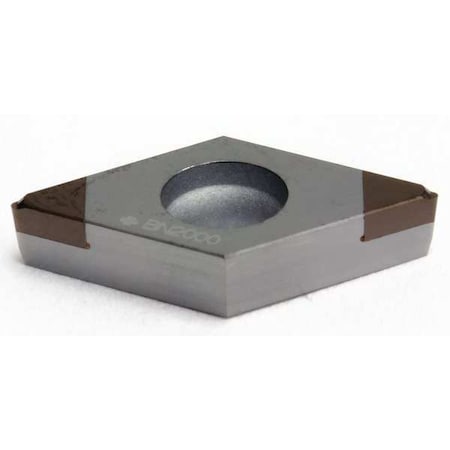 Diamond Turning Insert, Diamond, 3, DCGT, .5, CBN MPN:2NUDCGT32.50.5LV-BN2000