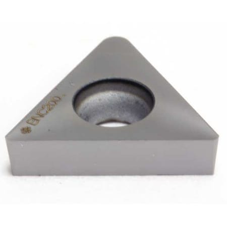 Triangle Turning Insert, Triangle, 1/4 in, TCGA, 0.0312 in, CBN MPN:3NUTCGA21.52-BN7000