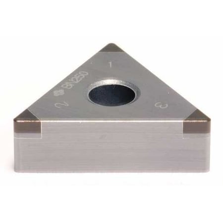 Triangle Turning Insert, Triangle, 3/8 in, TNGA, 0.0468 in, CBN MPN:3NUTNGA333-BN2000