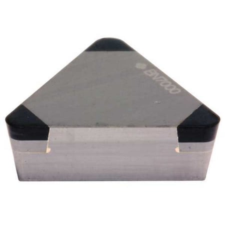 Triangle Turning Insert, Triangle, 1/4 in, TPG, 0.0312 in, CBN MPN:3NUTPG222-BN7000