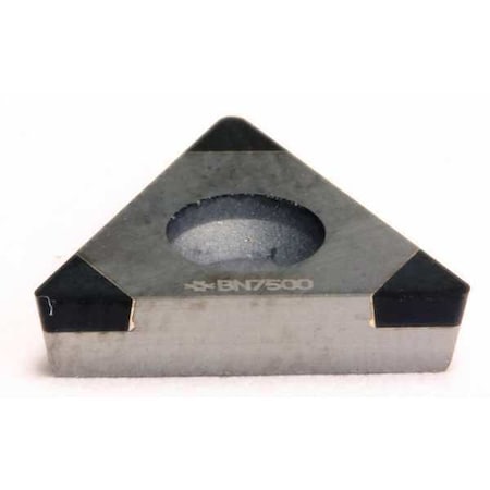 Triangle Turning Insert, Triangle, 3/8 in, TPGA, 0.0156 in, CBN MPN:3NUTPGA331-BN1000
