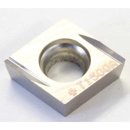 Diamond Turning Insert, Diamond, 3, CCGT, .5, Cermet MPN:CCGT32.50.5RFX-T1500A