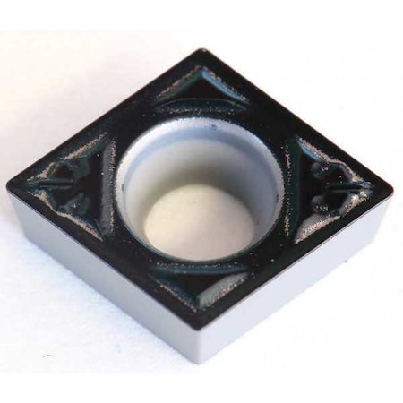 Diamond Turning Insert, Diamond, 2, CCMT, .5, Carbide MPN:CCMT21.50.5ELB-AC8025P