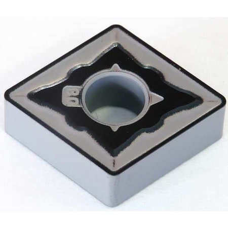 Turning Insert, Diamond, 0.5 in., CNMG, 3, Carbide MPN:CNMG433EEM-AC6030M