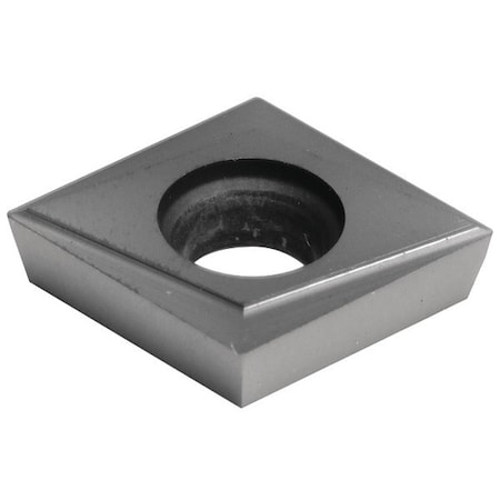 Diamond Turning Insert, Diamond, 5/16 in, CPGT, .5, Carbide MPN:CPGT2.51.50.5-AC5015S