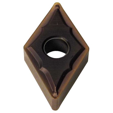 Diamond Turning Insert, Diamond, 1/2 in, DNGG, 1/64 in, Carbide MPN:DNGG431ESU-AC520U