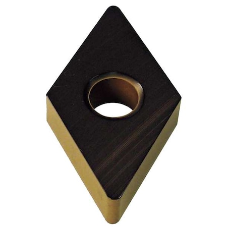 Diamond Turning Insert, Diamond, 1/2 in, DNMG, 1/64 in, Carbide MPN:DNMG431EEX-AC520U