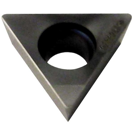 Triangle Turning Insert, Triangle, 1/4 in, TPGA, 0.0312 in, CBN MPN:NCTPGA222-BNC200