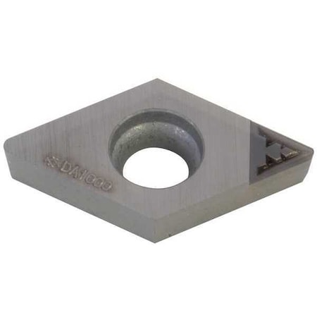 Diamond Turning Insert, Diamond, 3, DCMT, 1, PCD MPN:NF-DCMT32.51LD-DA1000