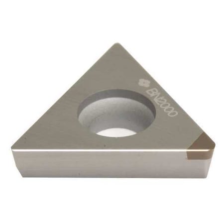 Triangle Turning Insert, Triangle, 3/8 in, TPGA, 0.0312 in, CBN MPN:NUTPGA332HS-BN2000