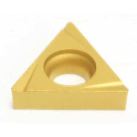 Triangle Turning Insert, Triangle, 5/8 in, TBGT, 0.0156 in, Carbide MPN:TBGT521L-AC8025P