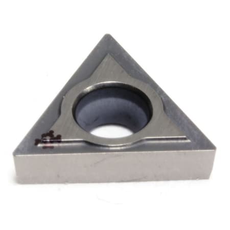 Triangle Turning Insert, Triangle, 1/4 in, TCGT, 0.0079 in, Cermet MPN:TCGT21.50.5MEFM-T1500A