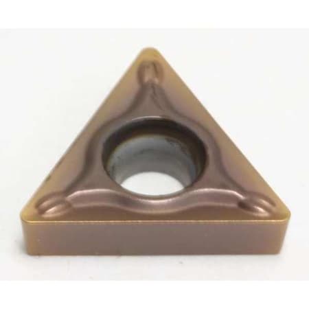 Turning Insert, Triangle, 0.375 in., TCMT, 0.0312 in, Carbide MPN:TCMT32.52ESU-AC6040M