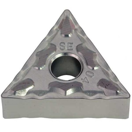 Triangle Turning Insert, Triangle, 3/8 in, TNMG, 0.0156 in, Cermet MPN:TNMG331ESE-T1500A