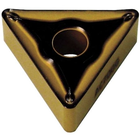 Triangle Turning Insert, Triangle, 3/8 in, TNMG, 0.0156 in, Carbide MPN:TNMG331ESU-AC830P