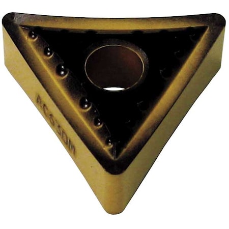 Triangle Turning Insert, Triangle, 3/8 in, TNMG, 0.0156 in, Carbide MPN:TNMG331EUP-AC830P