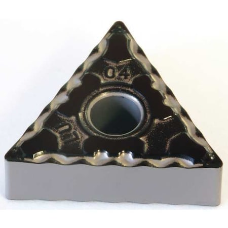 Triangle Turning Insert, Triangle, 3/8 in, TNMG, 0.0312 in, Carbide MPN:TNMG332ELU-AC8025P