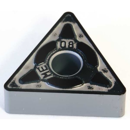 Triangle Turning Insert, Triangle, 3/8 in, TNMG, 0.0312 in, Carbide MPN:TNMG332EME-AC8025P