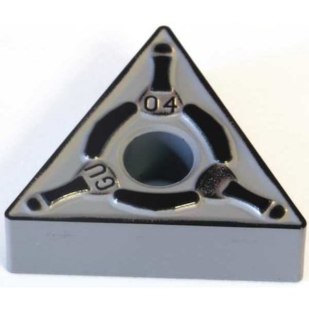 Triangle Turning Insert, Triangle, 1/2 in, TNMG, 0.0312 in, Carbide MPN:TNMG432EGU-AC8025P