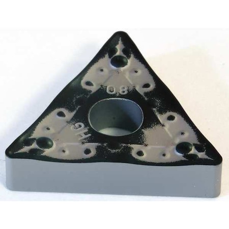 Triangle Turning Insert, Triangle, 1/2 in, TNMM, 0.0468 in, Carbide MPN:TNMM433EHG-AC8025P