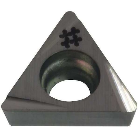 Triangle Turning Insert, Triangle, 3/4 in, TPGT, 0.0079 in, Cermet MPN:TPGT630.5L-T1500A