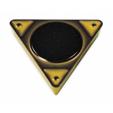 Triangle Turning Insert, Triangle, 3/8 in, TPMR, 0.0156 in, Carbide MPN:TPMR321ENF-AC830P