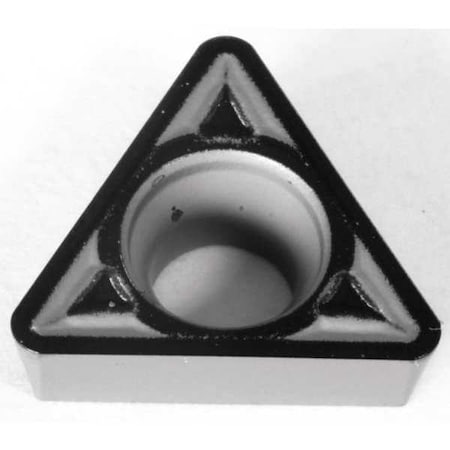 Triangle Turning Insert, Triangle, 3/8 in, TPMT, 0.0156 in, Carbide MPN:TPMT331EMU-AC8025P